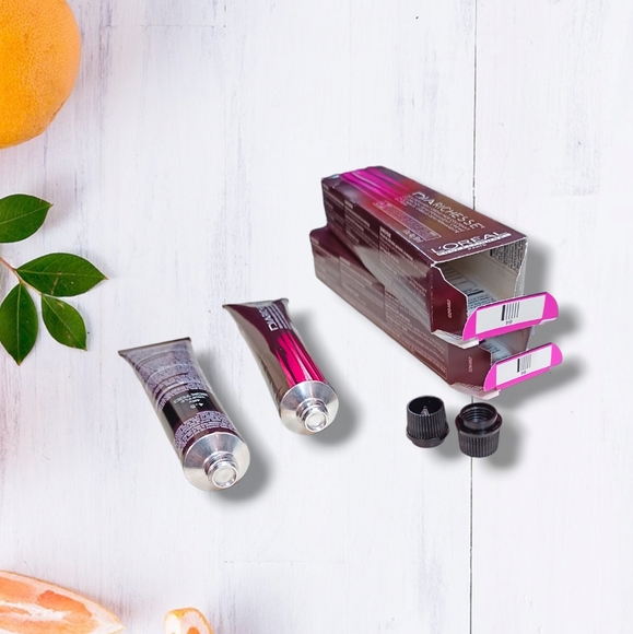 L'Oreal Professionnel DIARichesse 2 Tubes Ammonia-Free 4.5/4RV Truffle - Picture 12 of 16